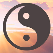 Symbol von Yin und Yang